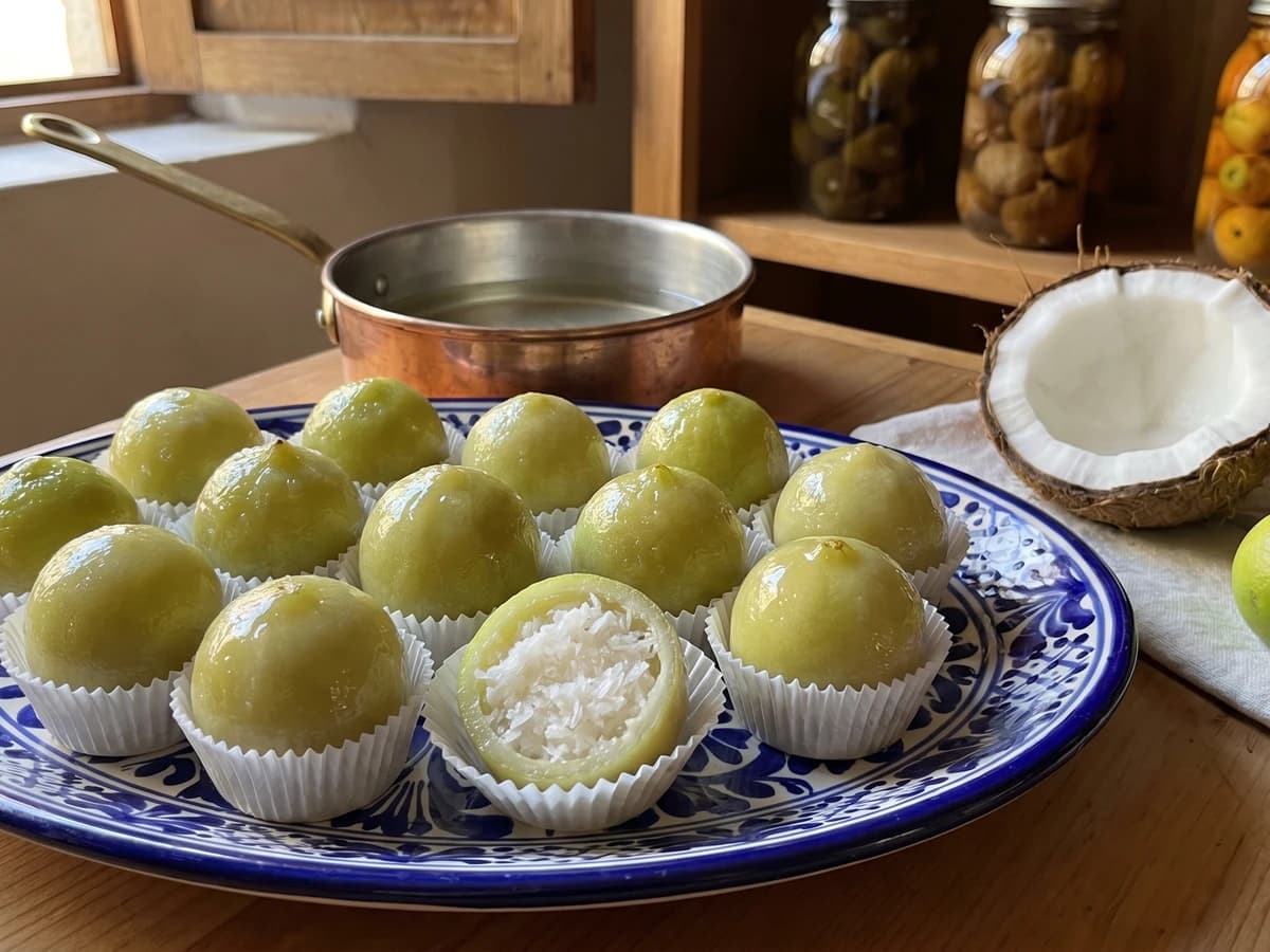 Limas Rellenas de Coco - Chef Lupita