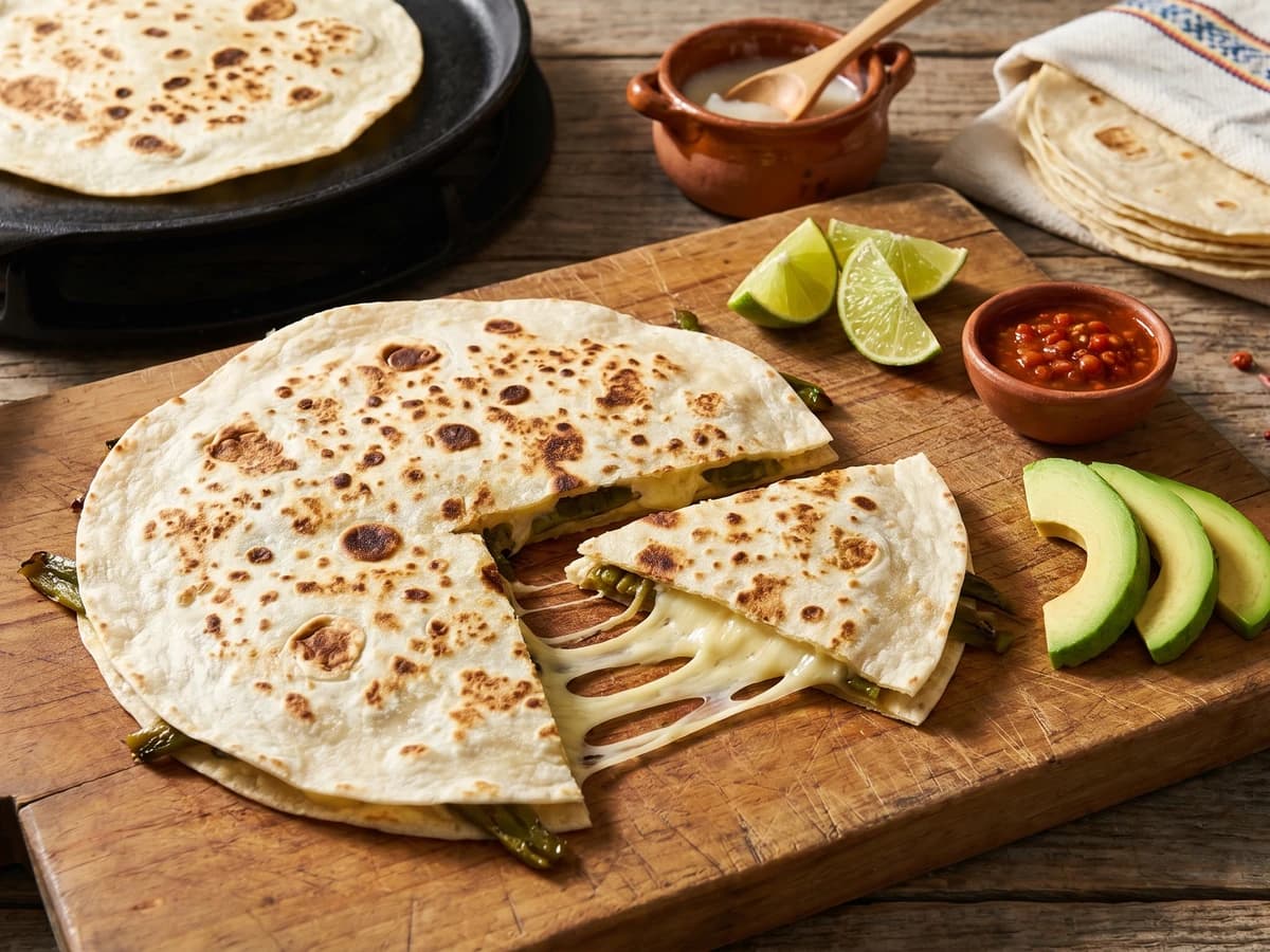 Quesadilla Sonorense - Chef Lupita