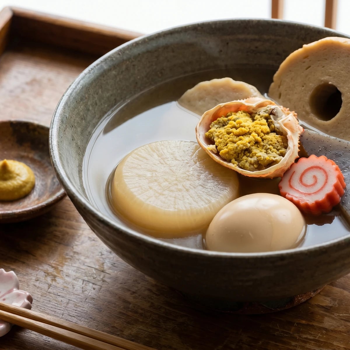 Kanazawa Oden (金沢おでん, simmered winter hot pot)