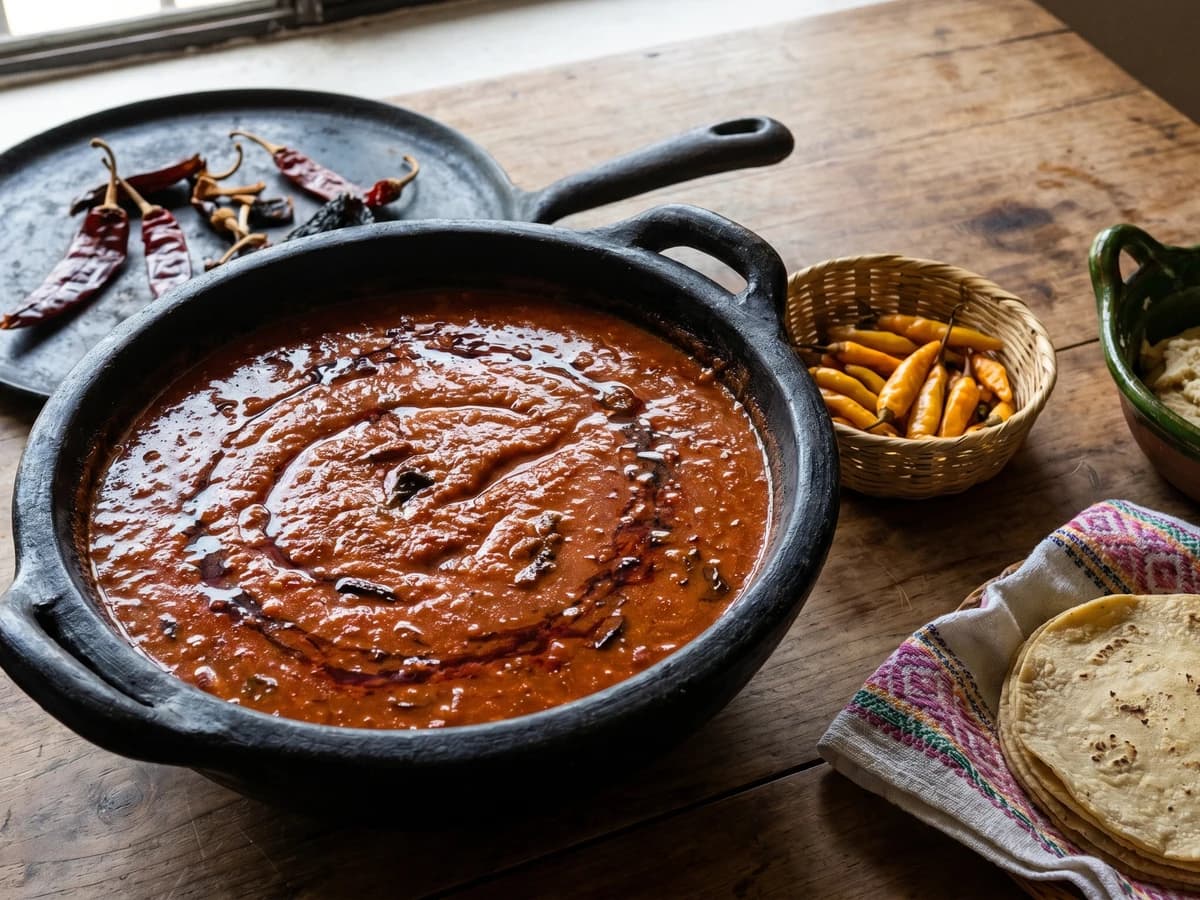 Atápakua Roja con Guajillo y Ancho - Chef Lupita