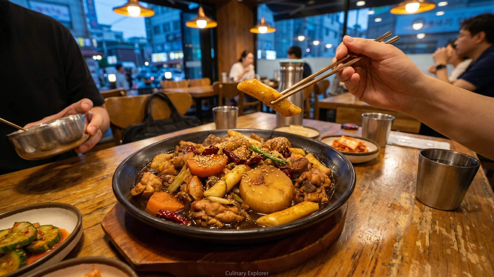 Jorimdak (Andong Rice-Cake Braised Chicken)