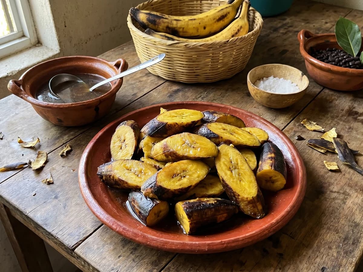 Plátano Macho Hervido Costeño - Chef Lupita