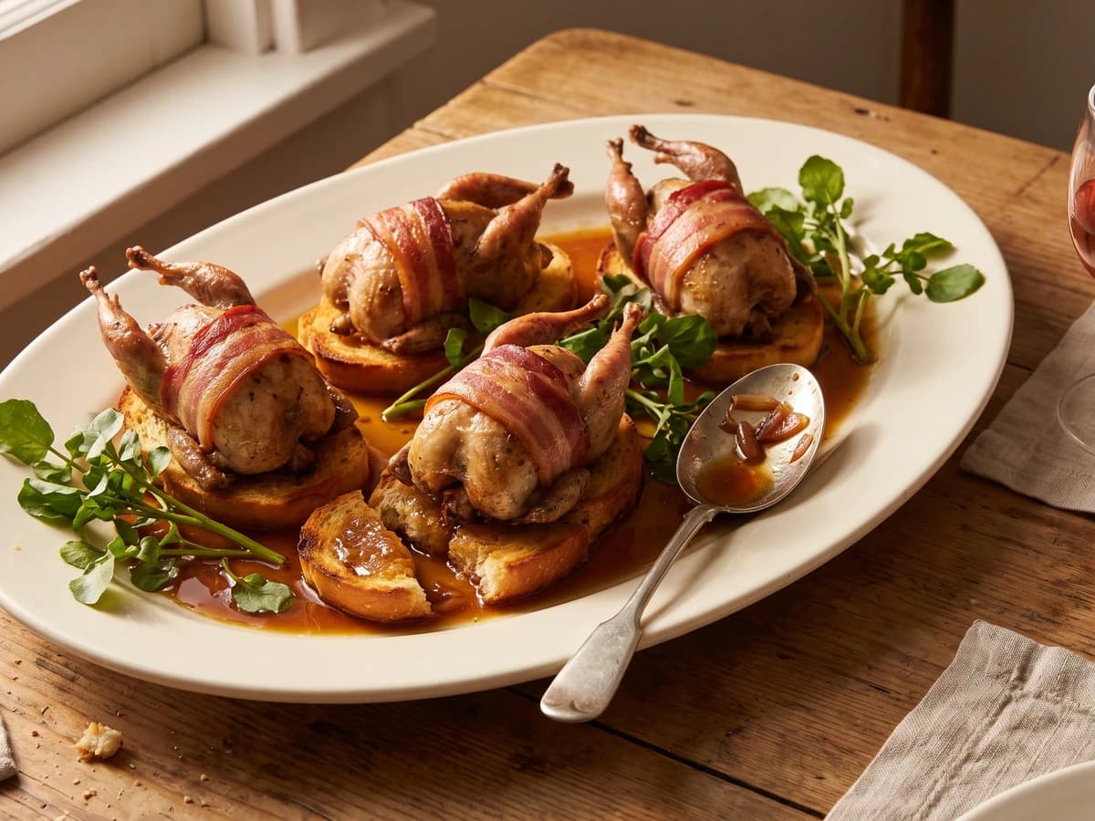 Land Rail, Roi de Cailles ou Râle de Genêts - Chef Juliette