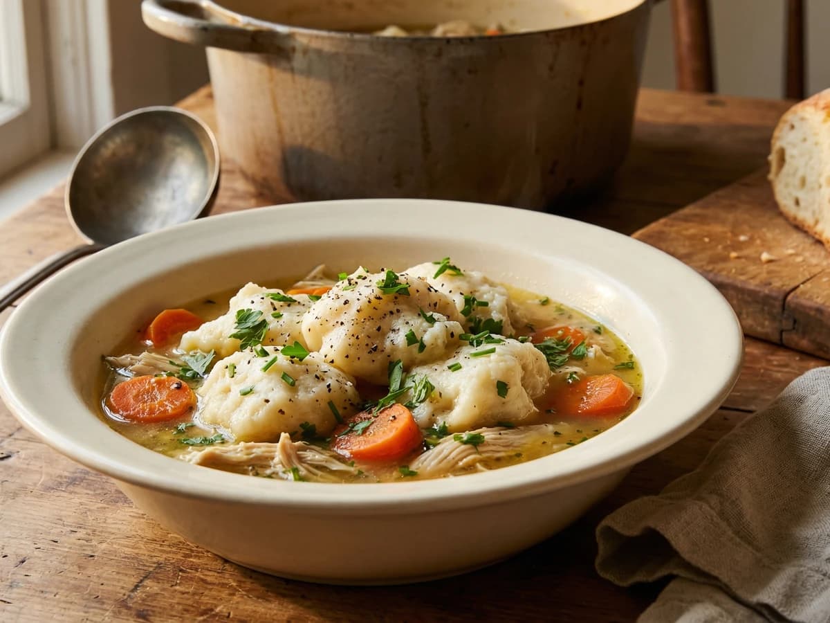 Chicken and Dumplings - Chef Remy