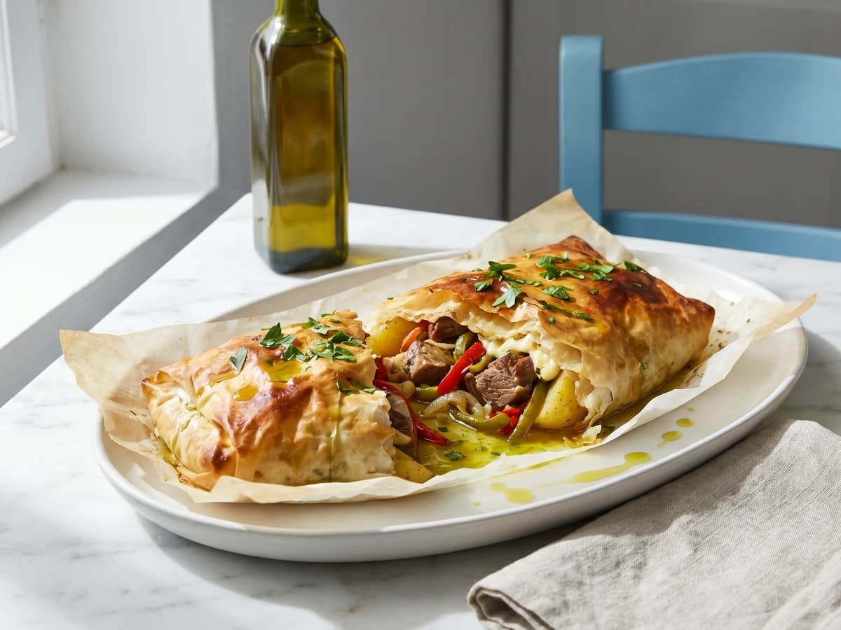 Roumeli Lamb Exohiko (Αρνί Εξοχικό Ρούμελης) - Chef Dimitra