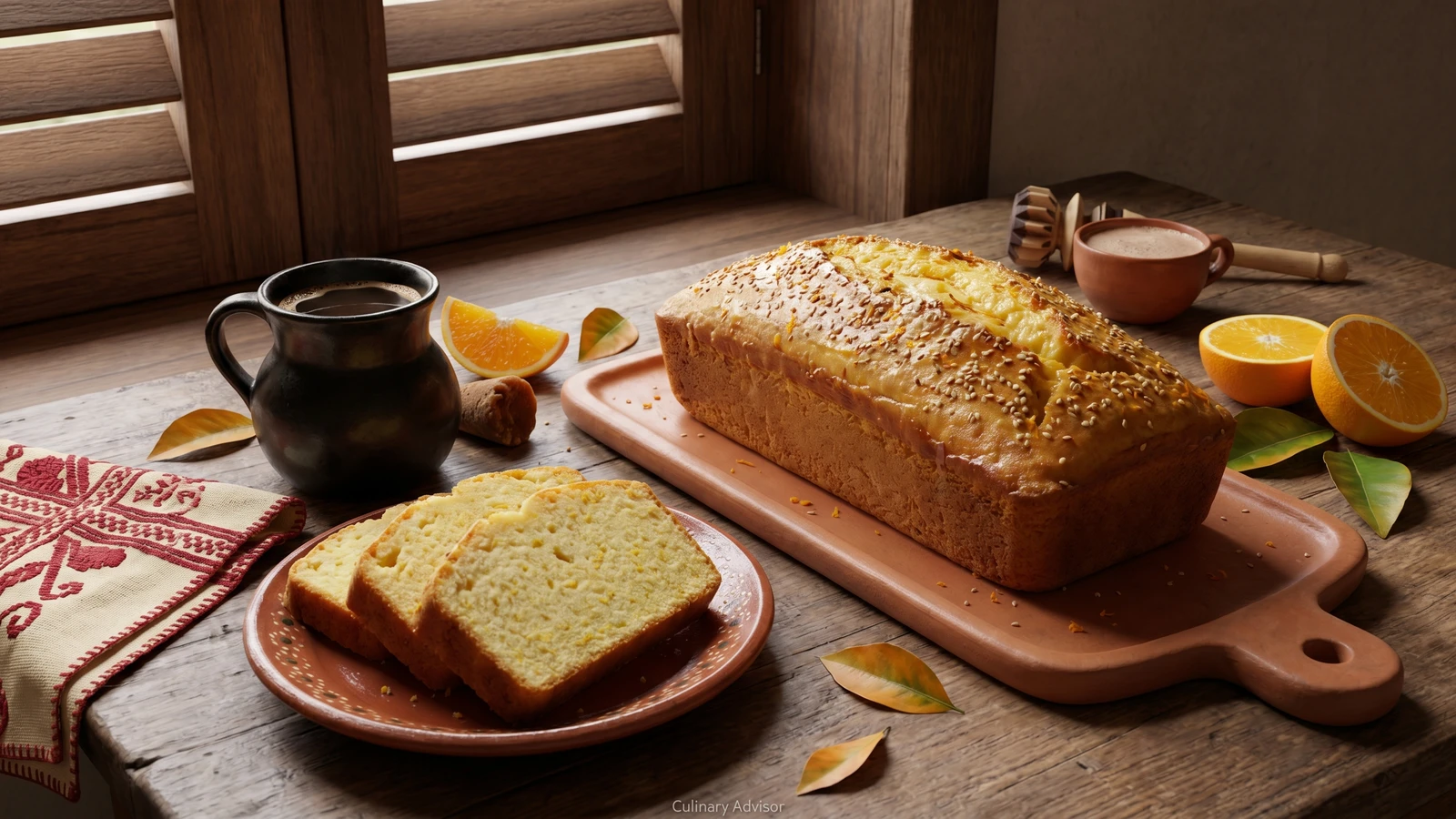 Panqué de Naranja Oaxaqueño