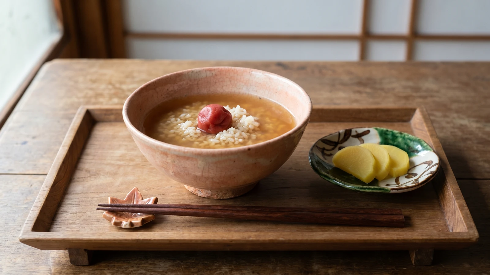 Nara Tea Porridge (茶粥, Chagayu)