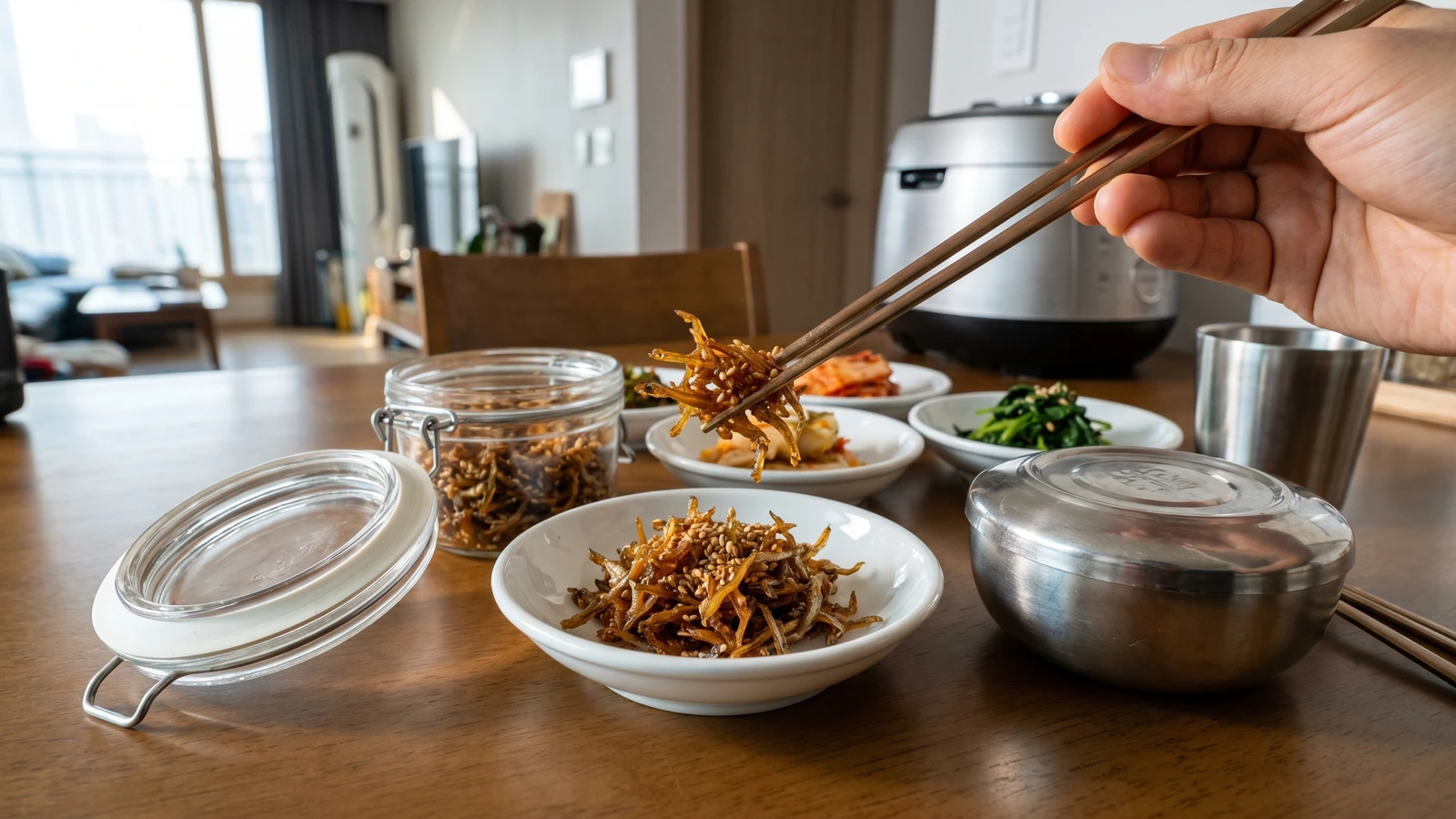 Myeolchi-bokkeum (Stir-Fried Anchovies)