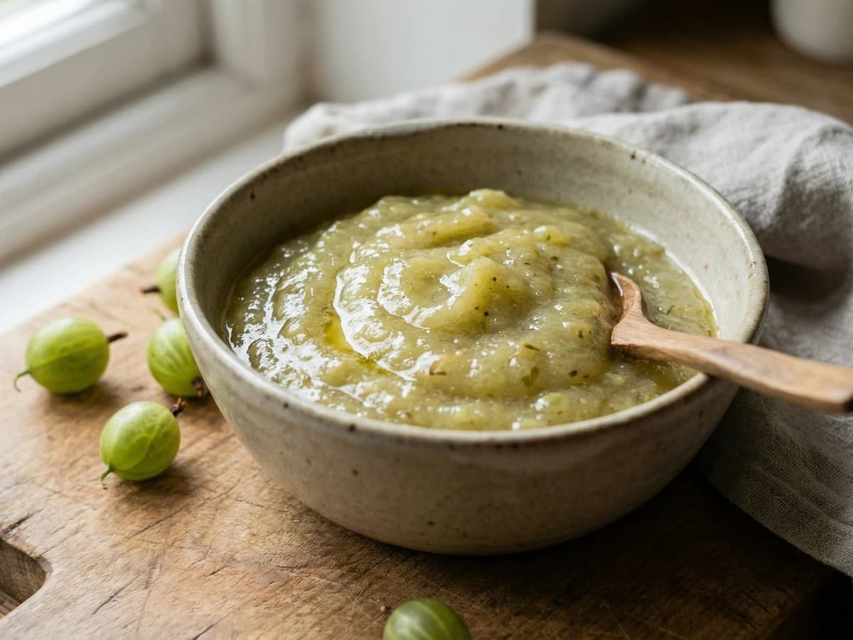 Gooseberry Sauce - Chef Thomas