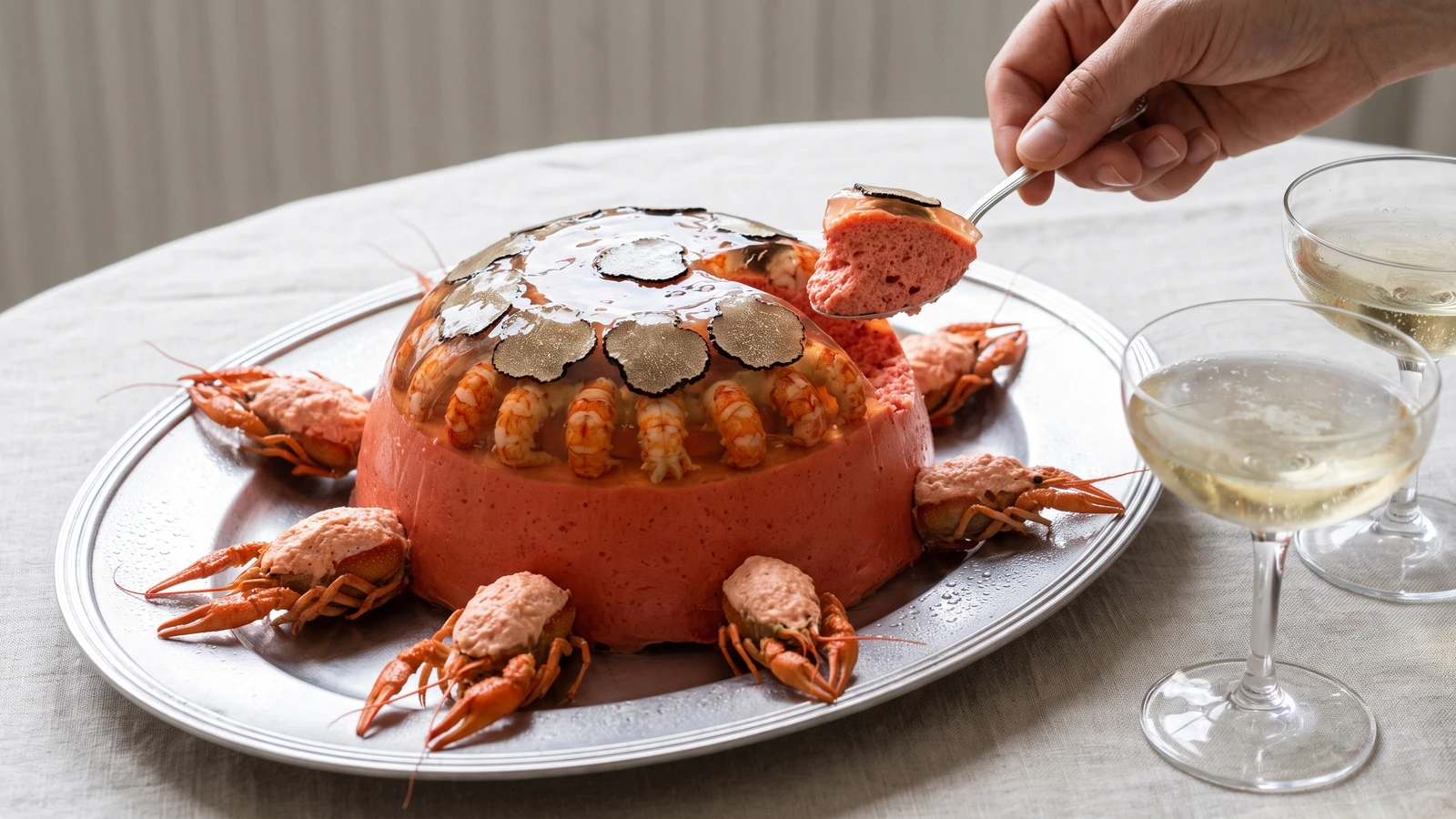 Mousse d’Écrevisses Cardinal