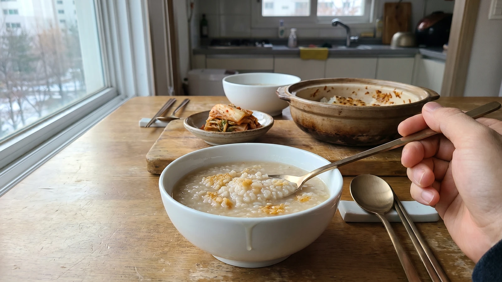 Nurungji-juk (Scorched-Rice Porridge)