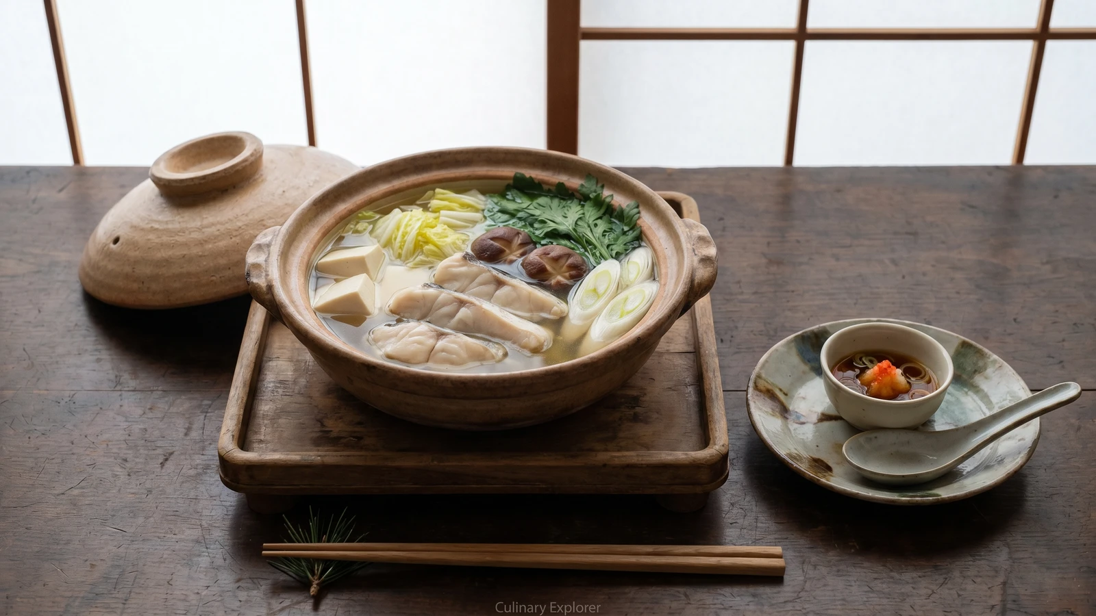 Winter Cod Hot Pot (鱈ちり, Tara-chiri)