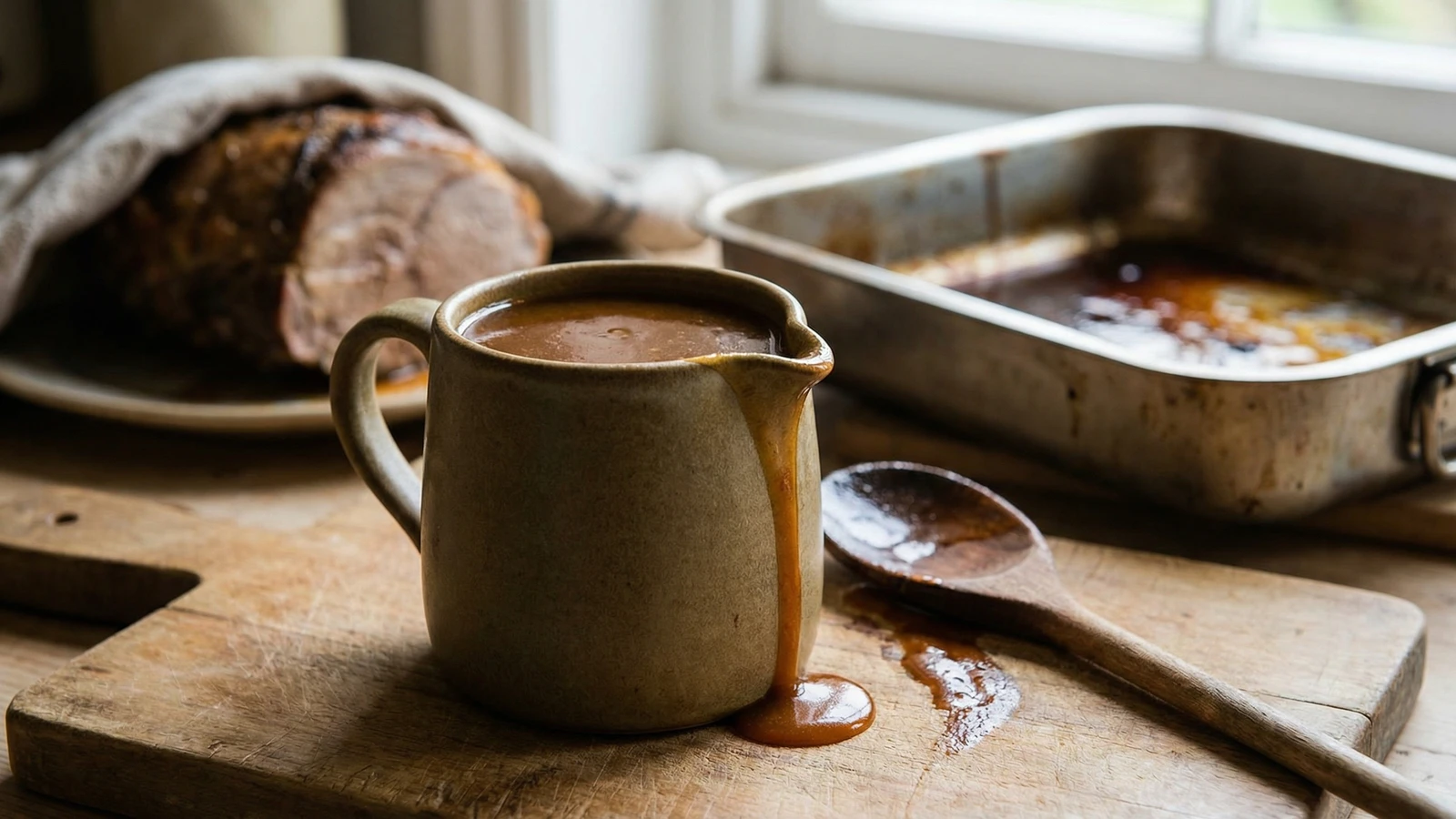Proper Roast Gravy from the Tin