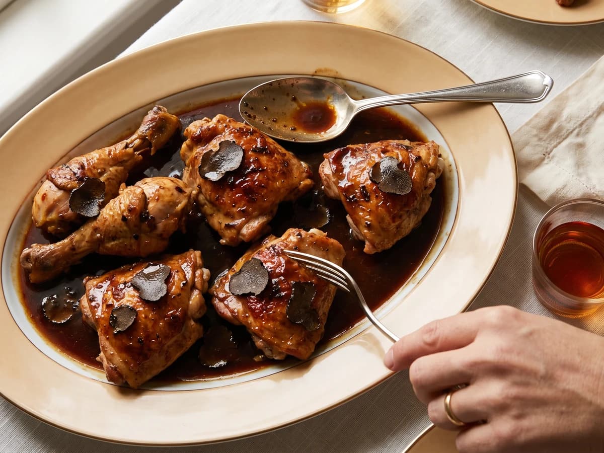 Poulet Sauté aux Truffes - Chef Juliette
