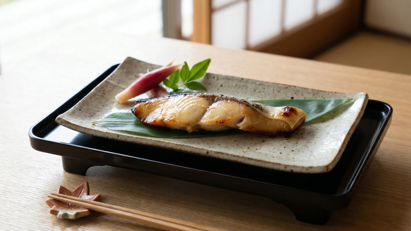 Miso-Marinated Sablefish (銀鱈の西京焼き, Gindara no Saikyōyaki)