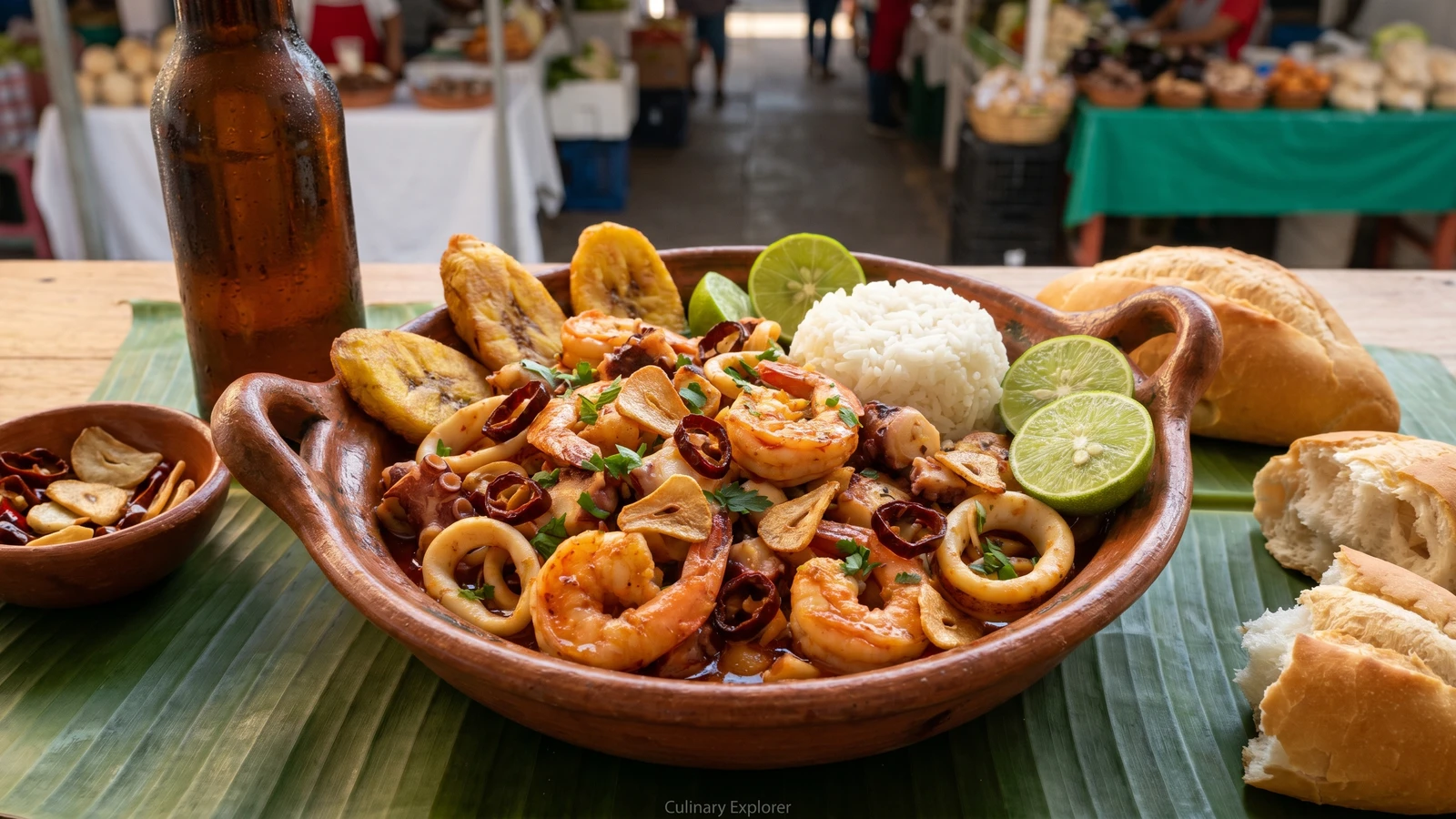 Mariscos al Ajillo Jarocho