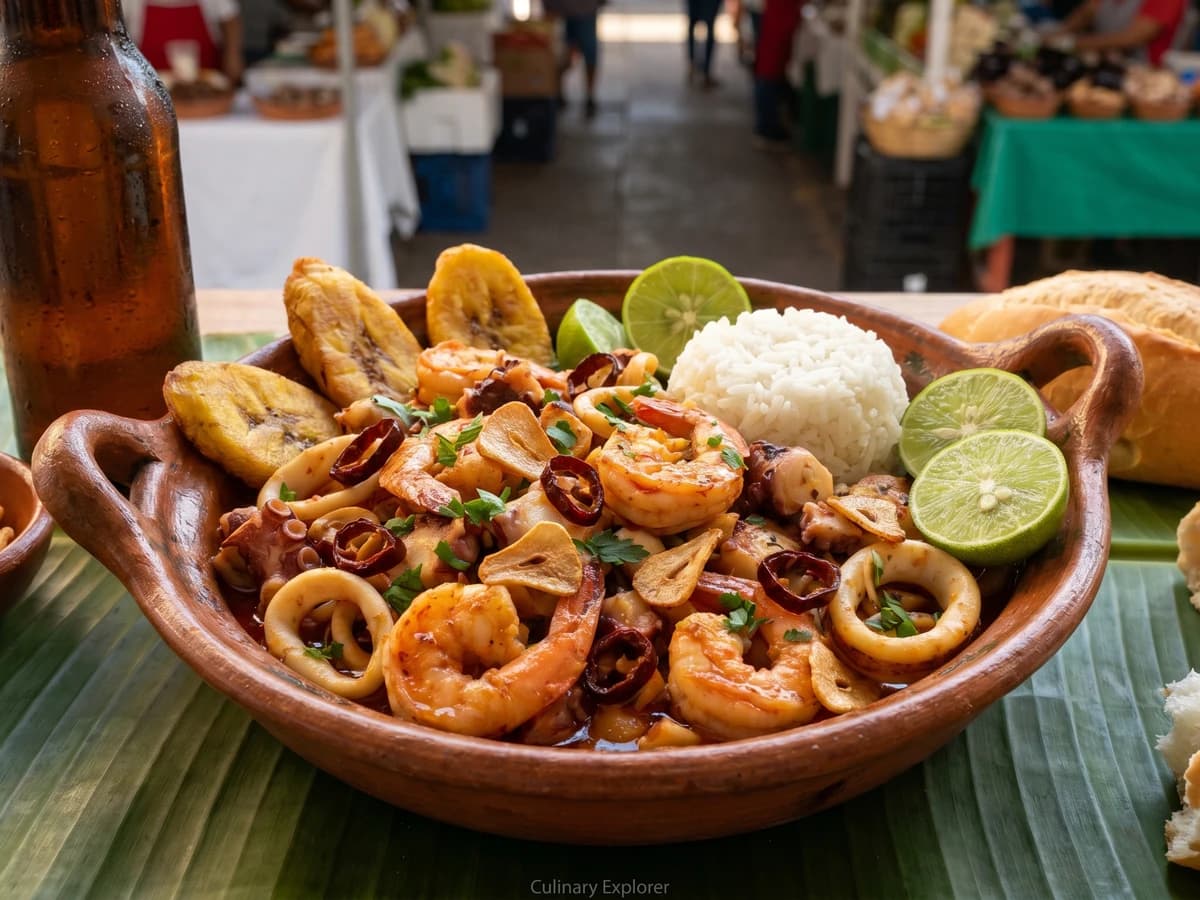 Mariscos al Ajillo Jarocho - Chef Lupita