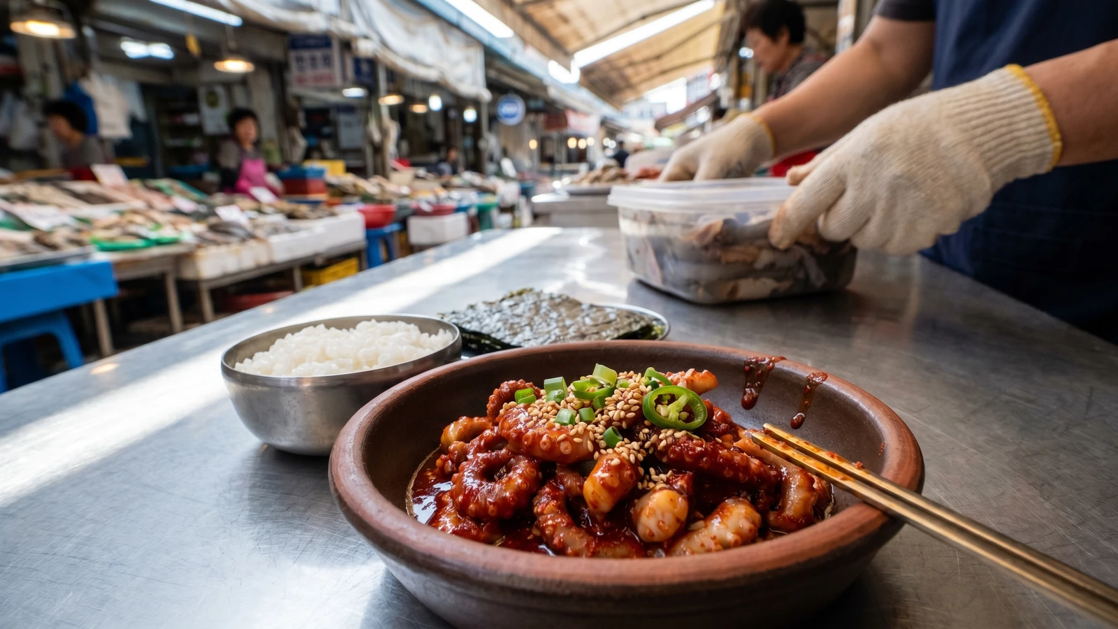 Nakji-jeot (Salted Octopus)