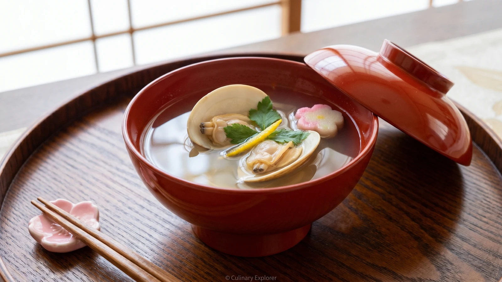 Hamaguri no Osuimono (はまぐりのお吸い物, Girls' Day clam soup)