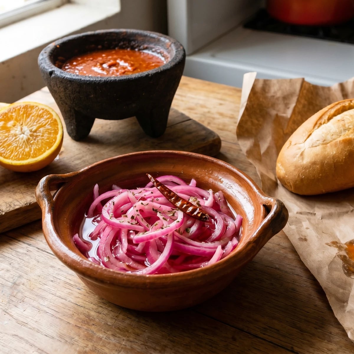Sour Orange Pickled Onions (Cebolla Curtida Jalisciense)