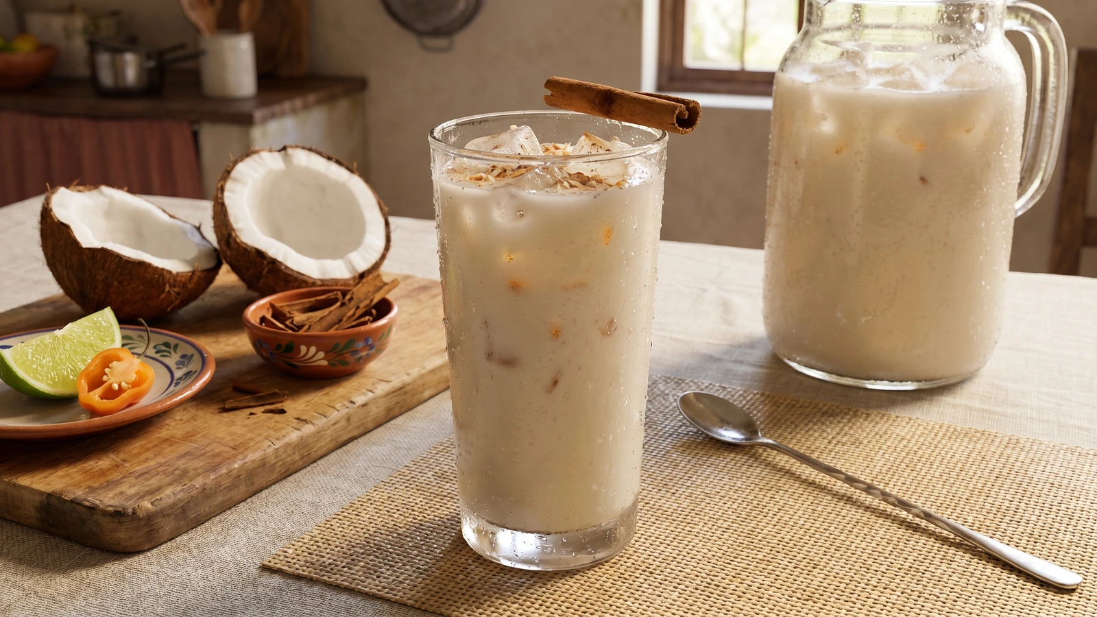 Horchata de Coco Yucateca