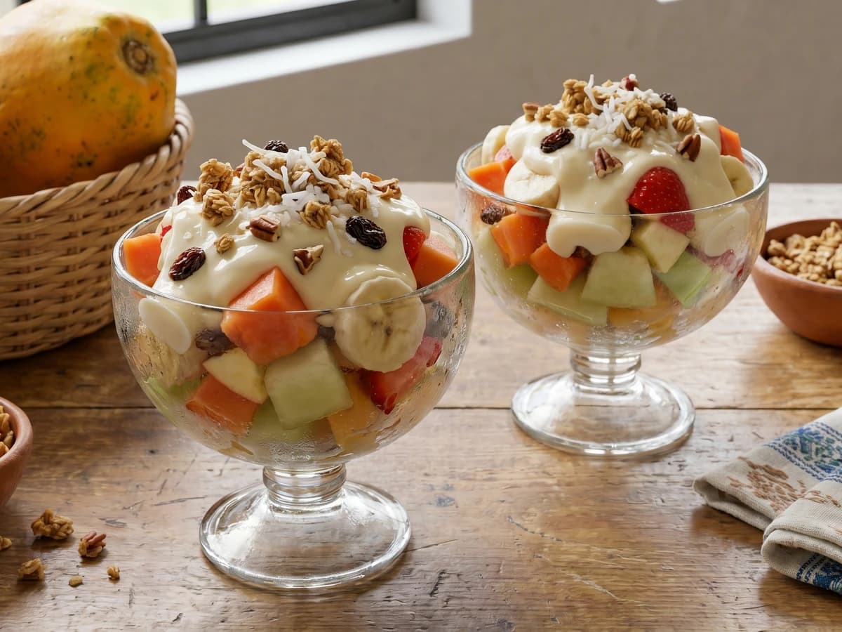 Guadalajara Fruit & Cream Cup (Bionico Tapatio) - Chef Lupita