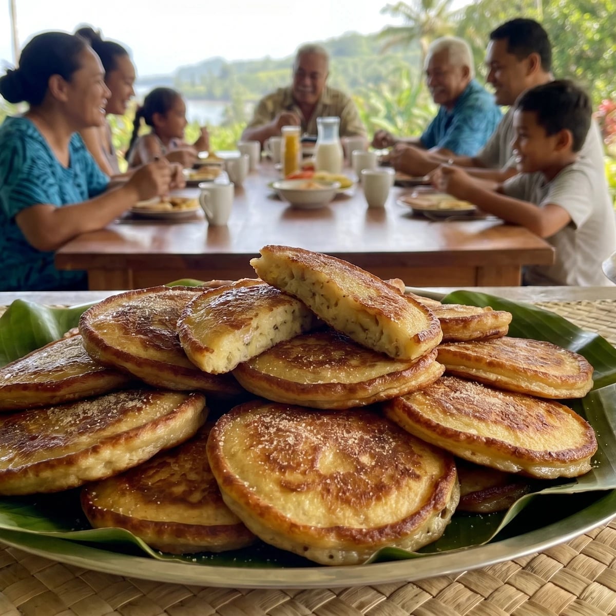 Panikeke Faʻi (Sāmoan Fried Banana Pancakes)