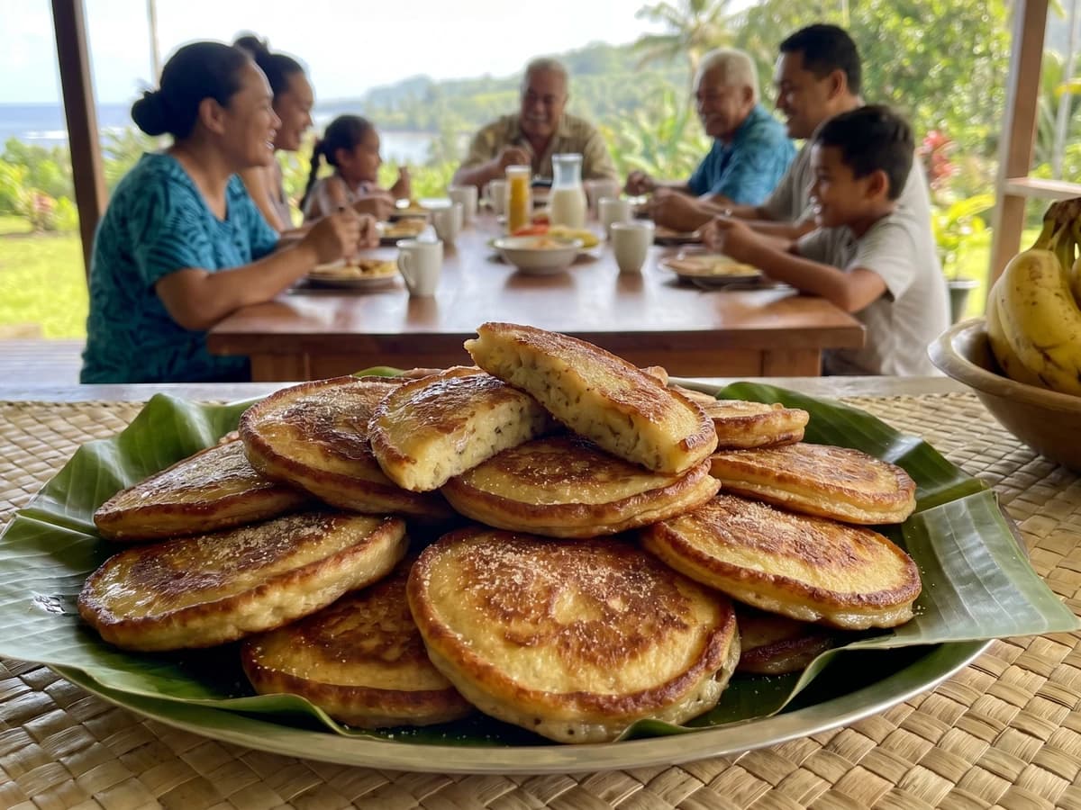 Panikeke Faʻi (Sāmoan Fried Banana Pancakes)