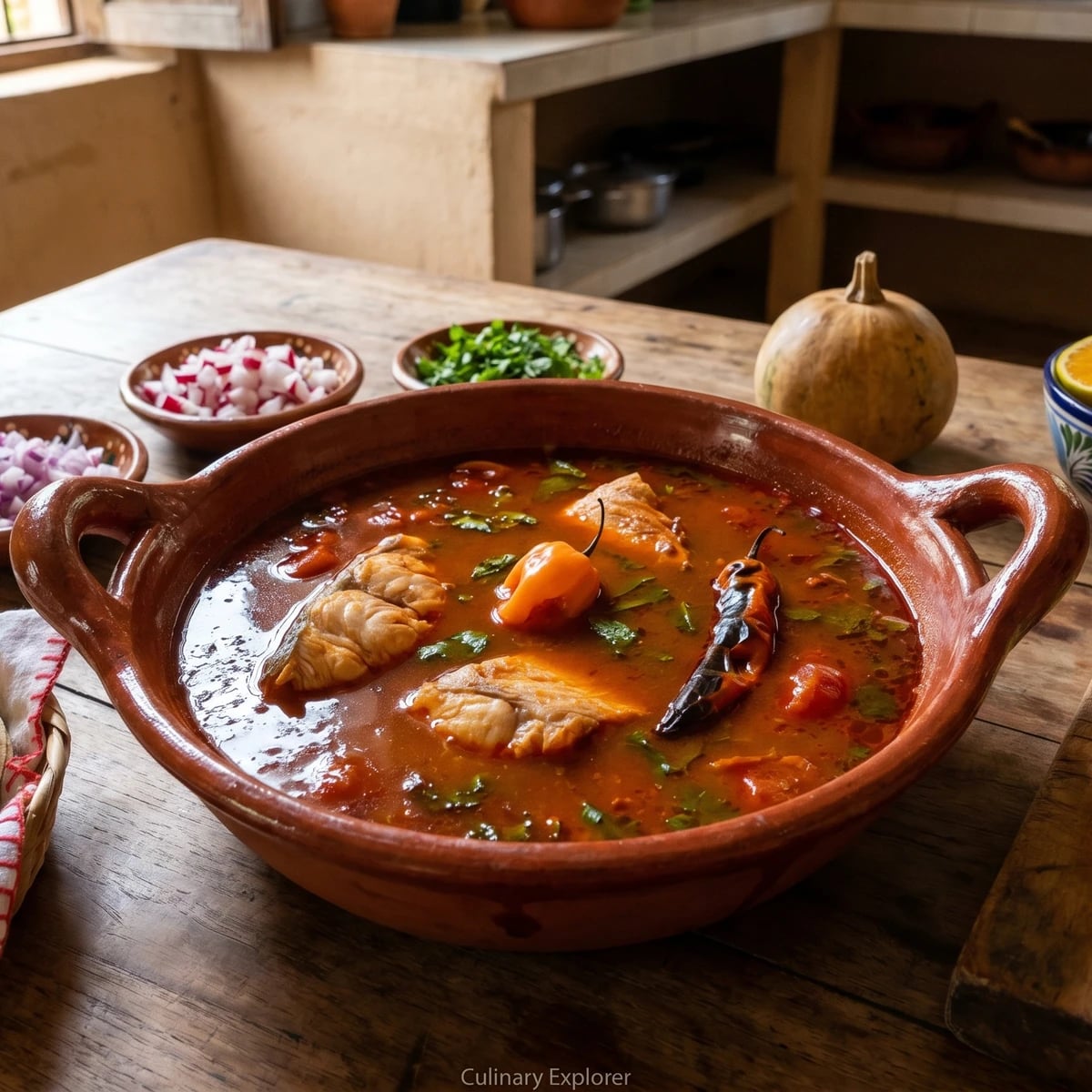 Caldo de Pescado Yucateco