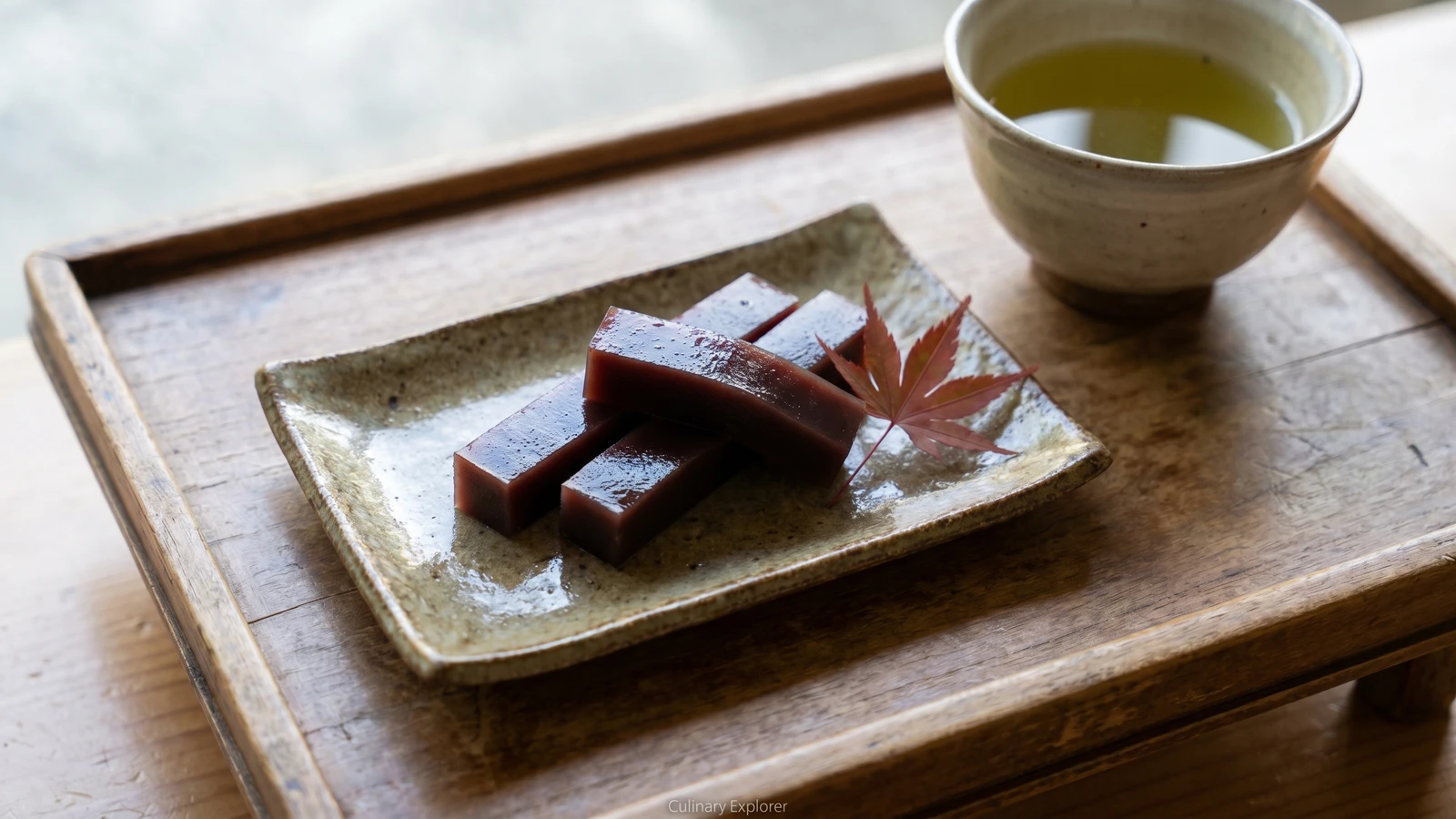 Firm Azuki Jelly (練り羊羹, Neri Yōkan)