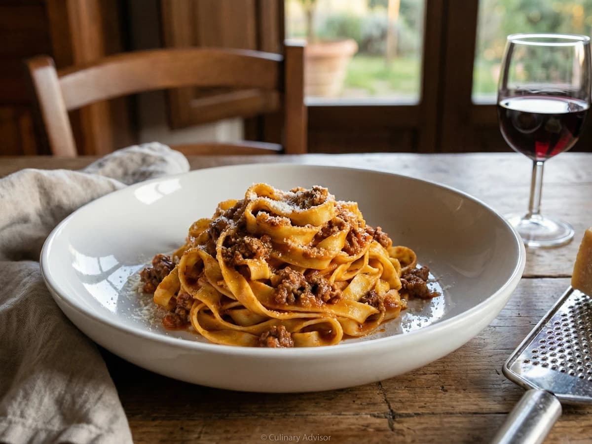 Tagliatelle al Ragù Bolognese - Chef Graziella