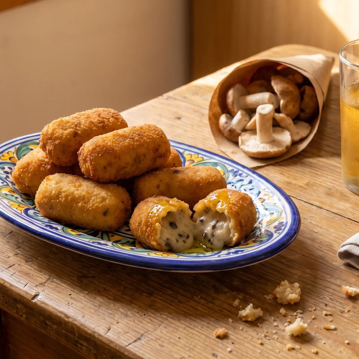 Croquetas Castellanas de Setas y Boletus