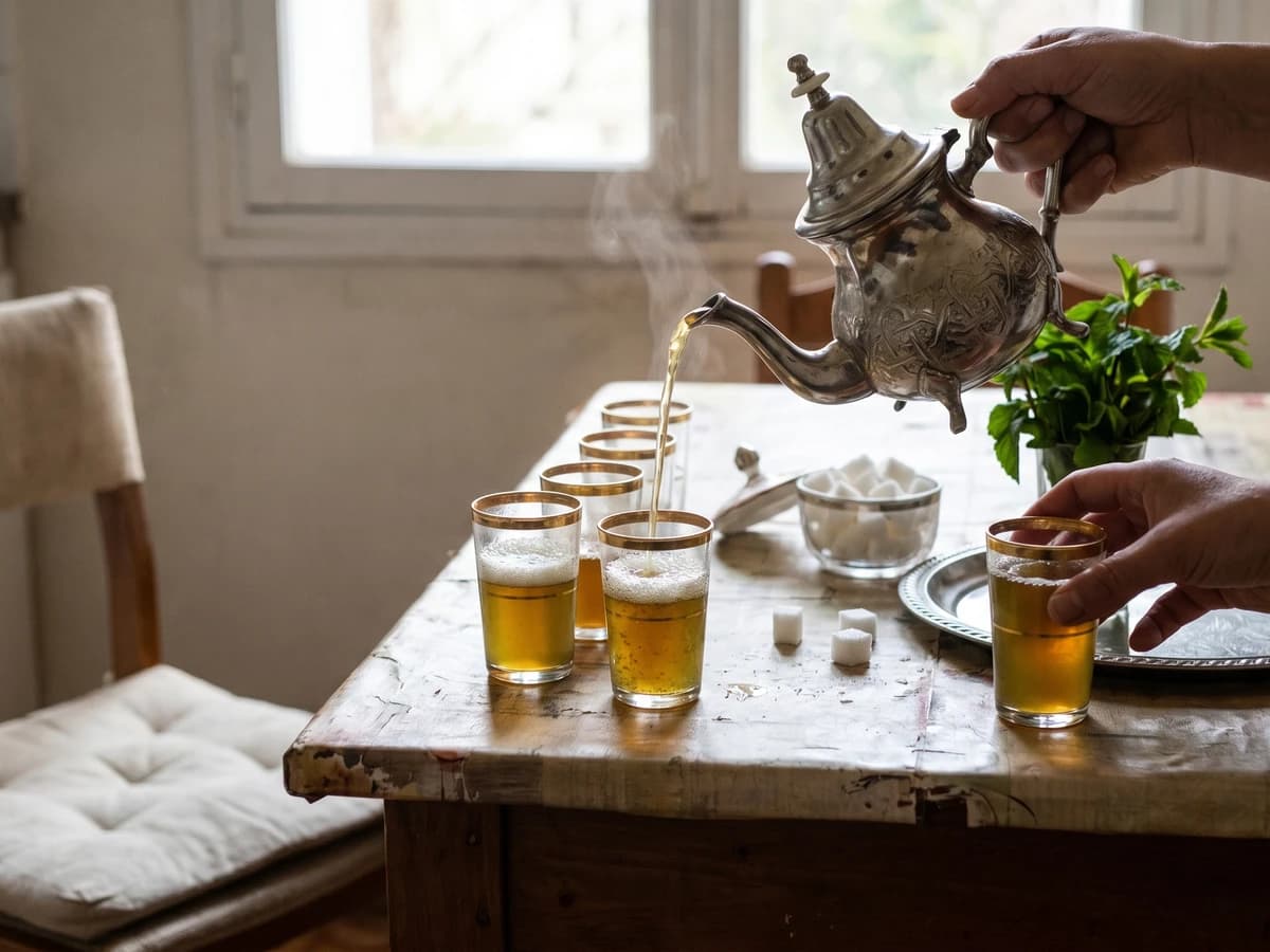 Atay b Chiba (Moroccan Wormwood Tea)