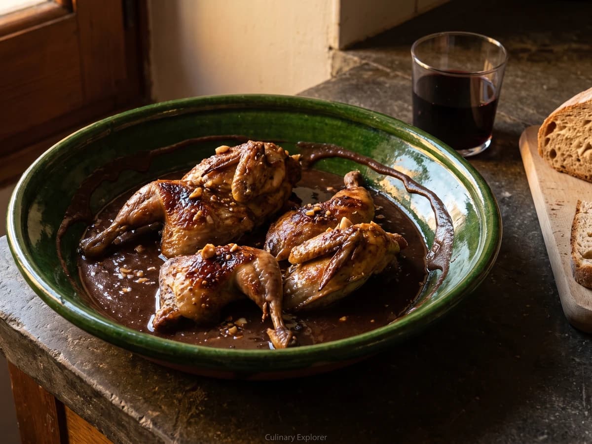 Perdiz con Chocolate