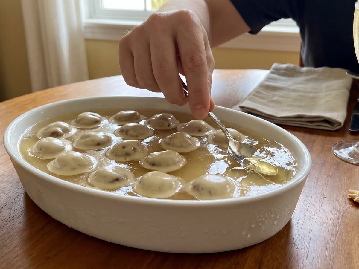 Rognons de Coq Farcis pour Entrées Froides, Garnitures, etc.