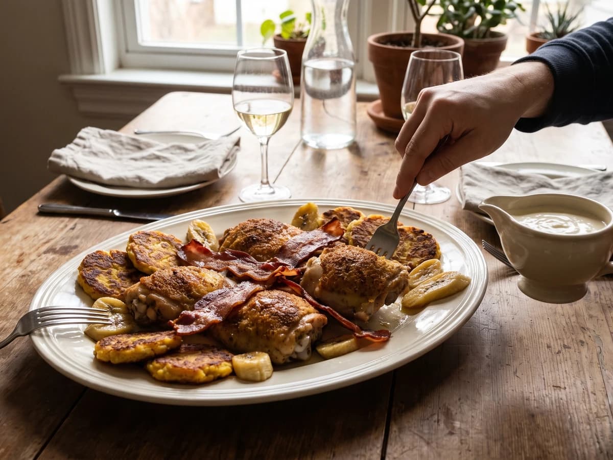 Poulet Sauté Maryland - Chef Juliette