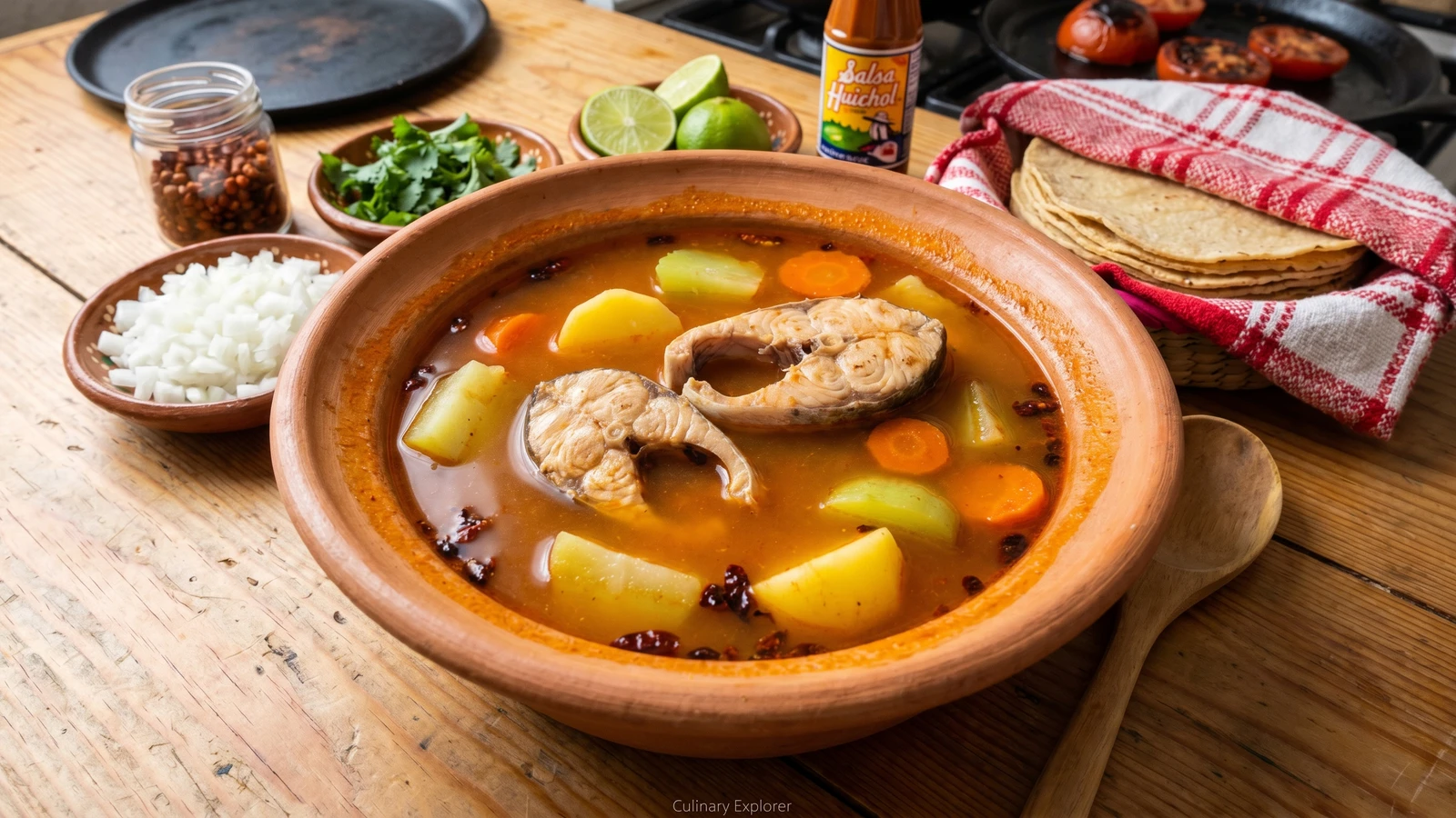 Caldo de Cuatete Sinaloense
