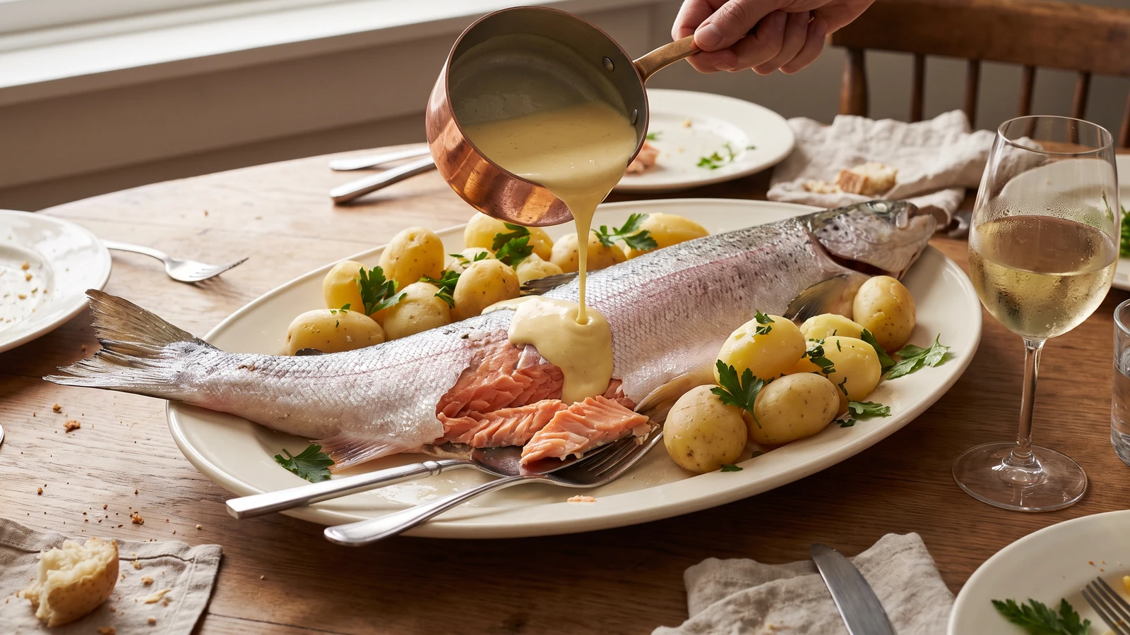Boiled Salmon