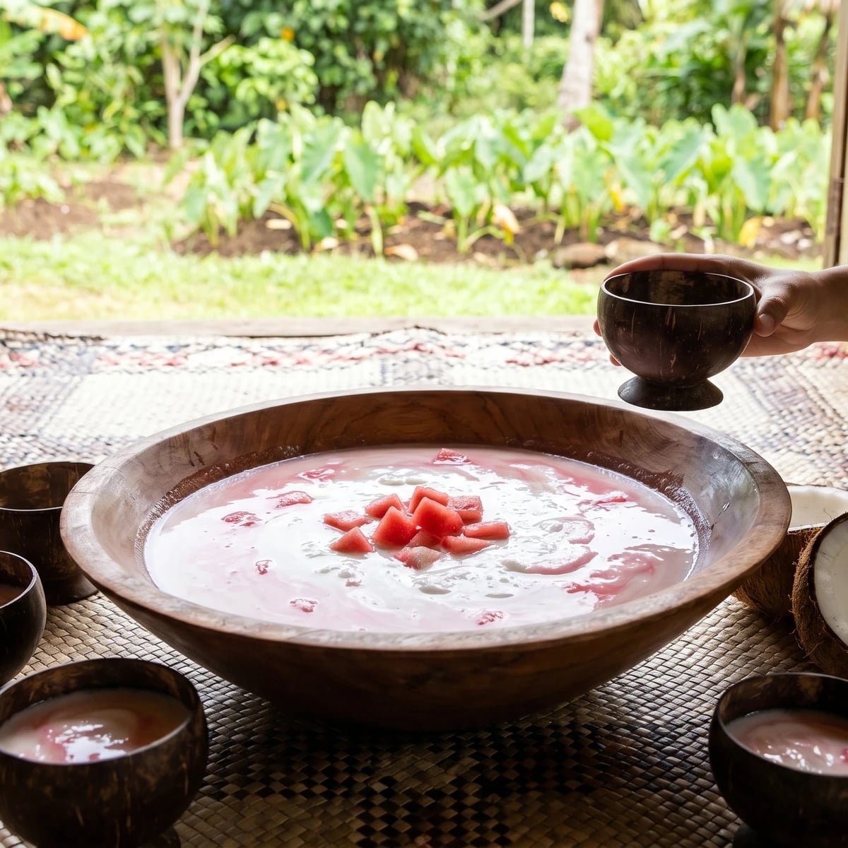 Vai Meleni (Sāmoan Watermelon Drink)