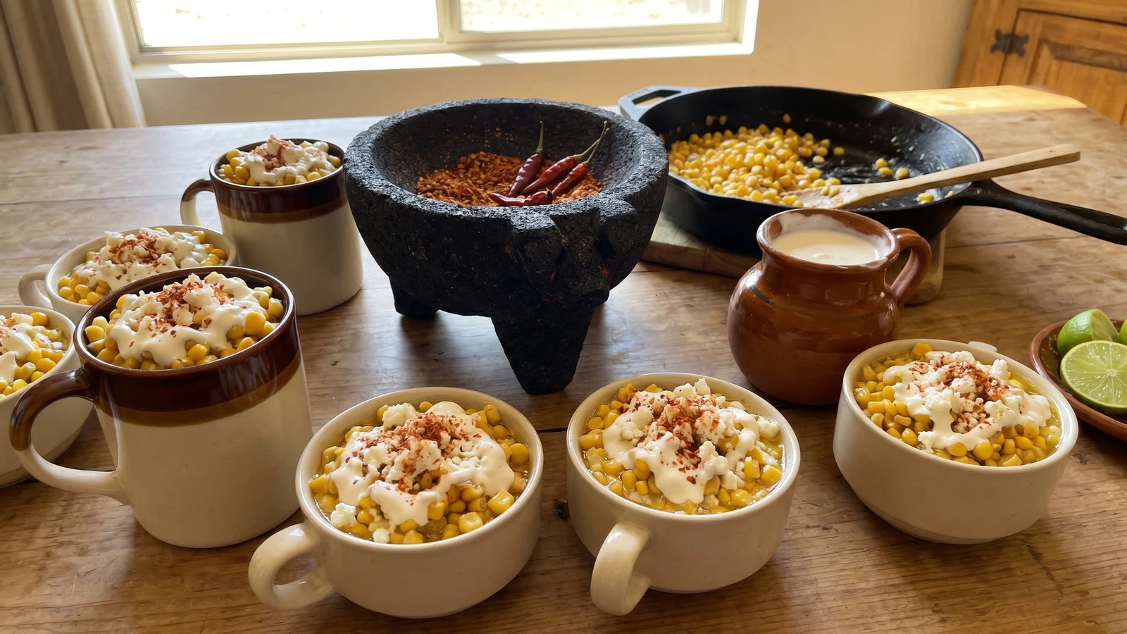 Esquites Norteños al Chiltepín