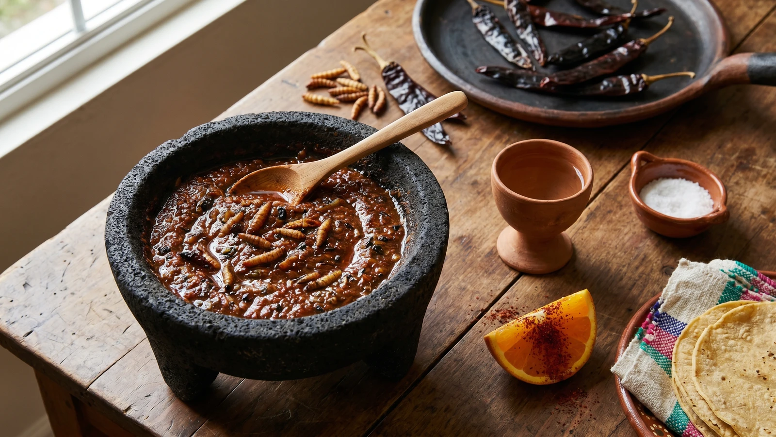 Salsa de Gusanos de Maguey
