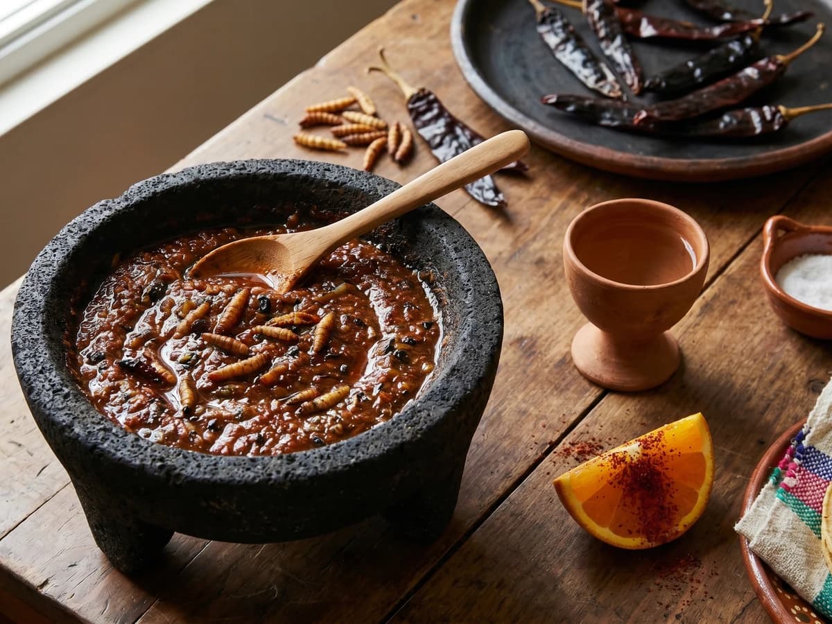 Salsa de Gusanos de Maguey - Chef Lupita