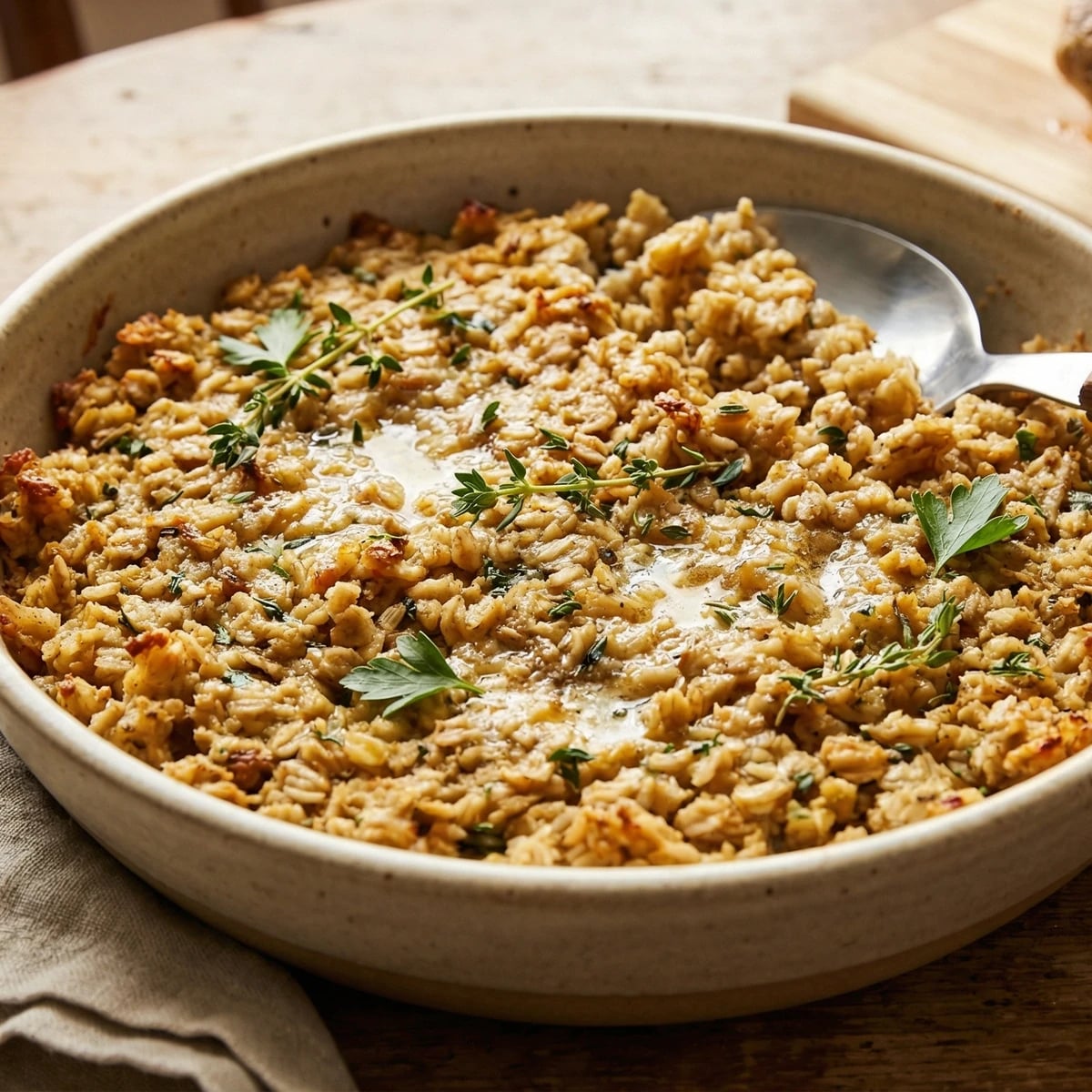 Oatmeal and Herb Stuffing
