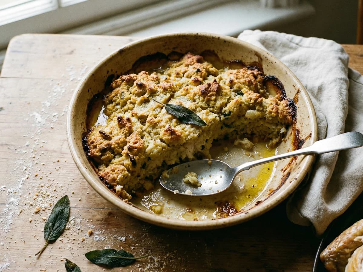 Sage and Onion Stuffing - Chef Thomas