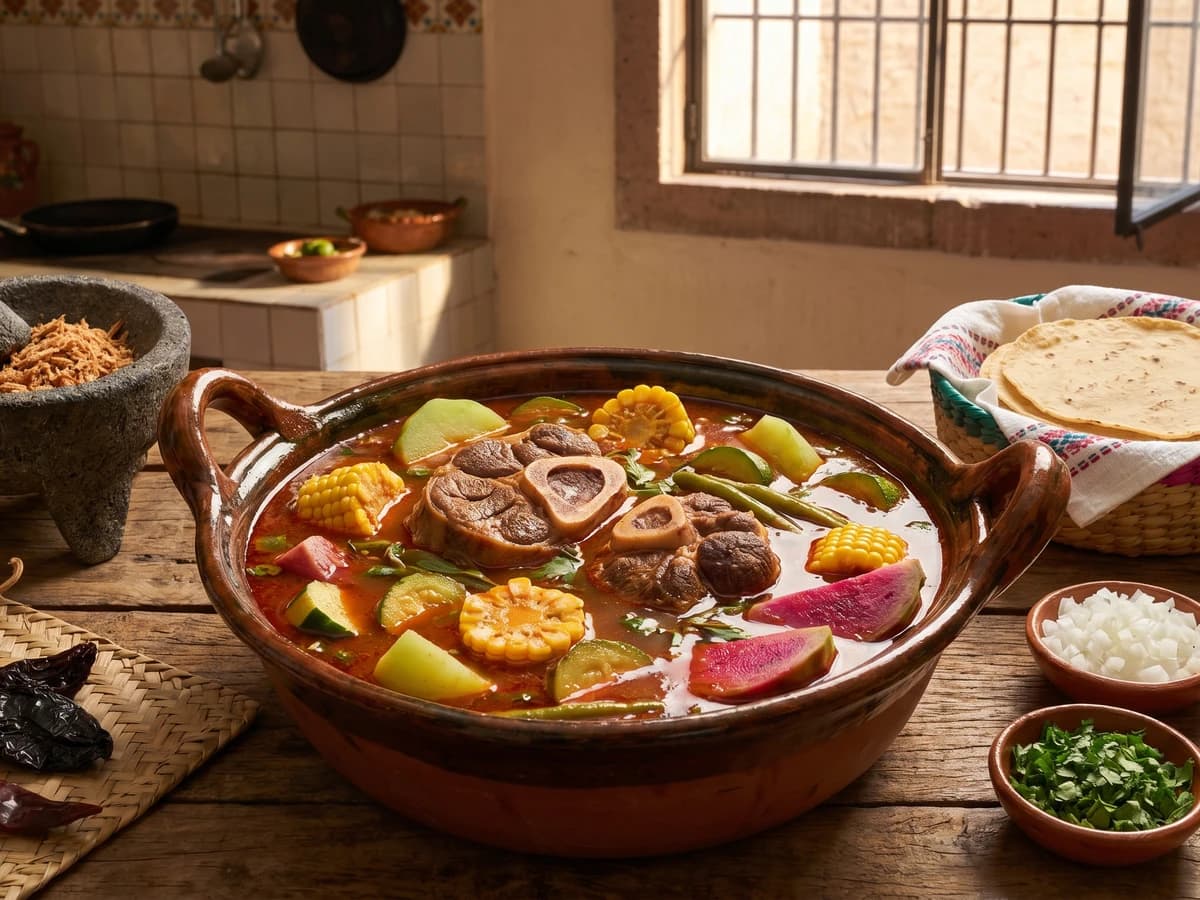 Bajío Mole de Olla with Chilcuague - Chef Lupita