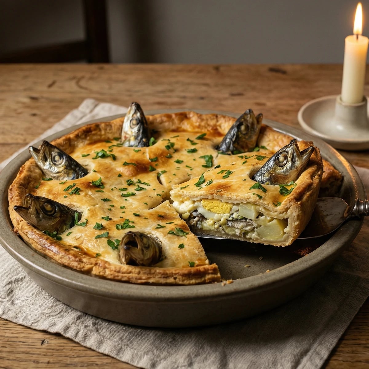 Stargazey Pie