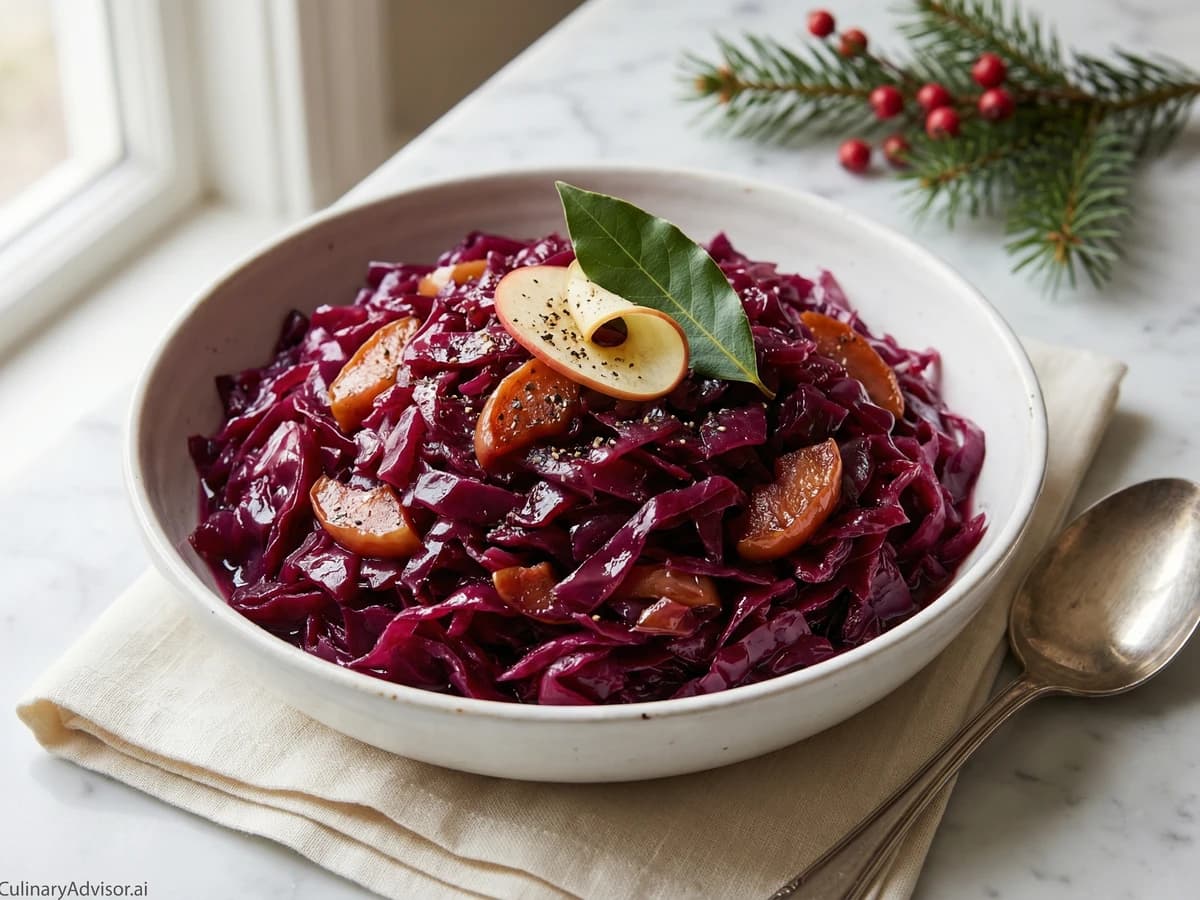 German Braised Red Cabbage - Chef Dean