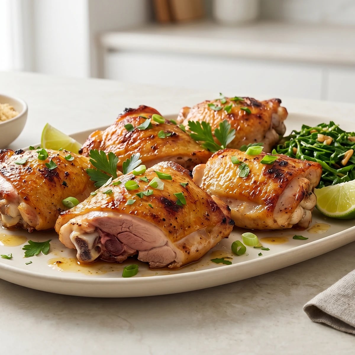 Sobrecoxa de Frango na Brasa