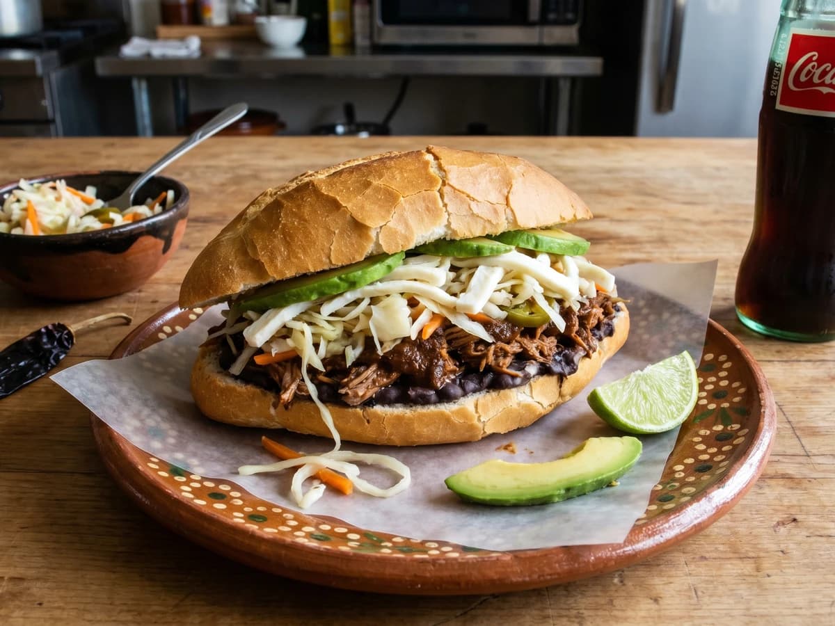 Torta Compuesta del Istmo de Tehuantepec - Chef Lupita