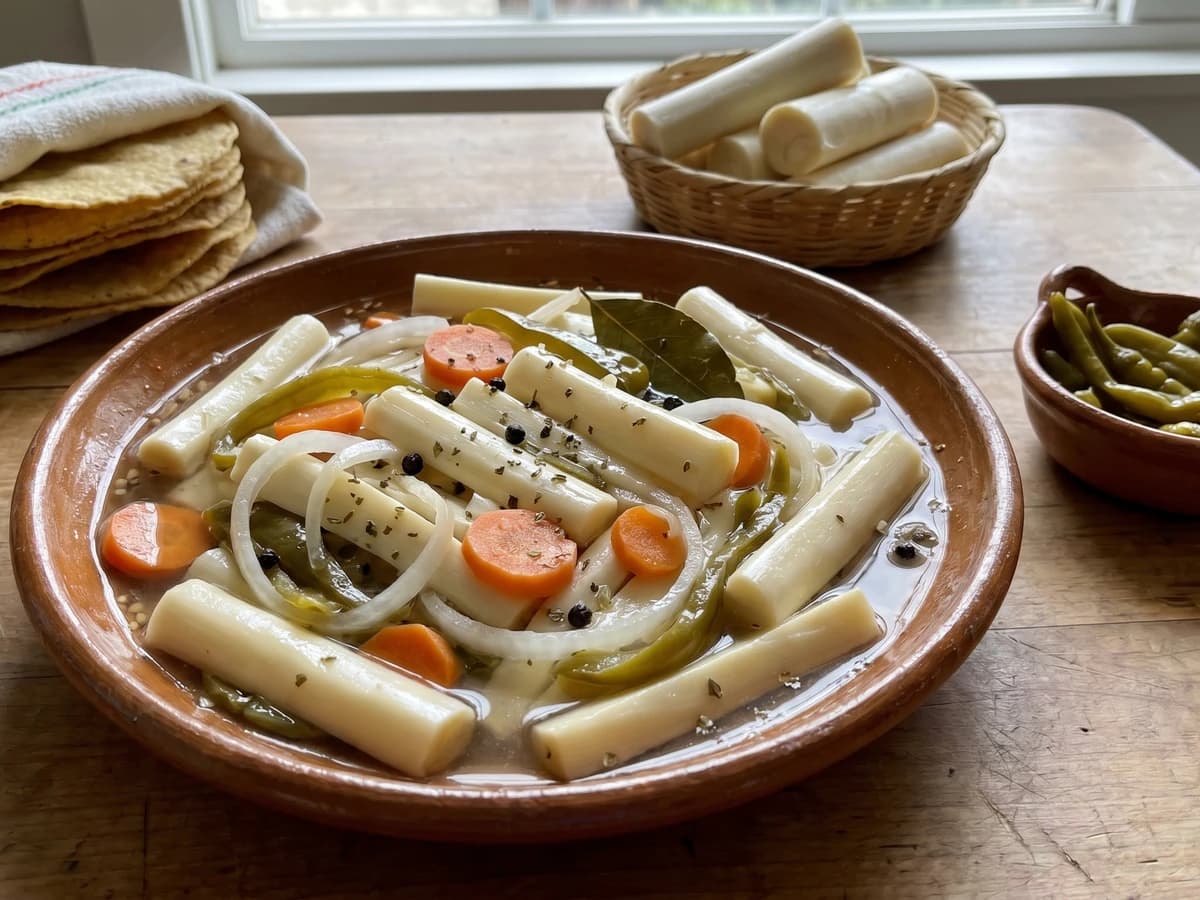 Palmito en Escabeche Potosino - Chef Lupita